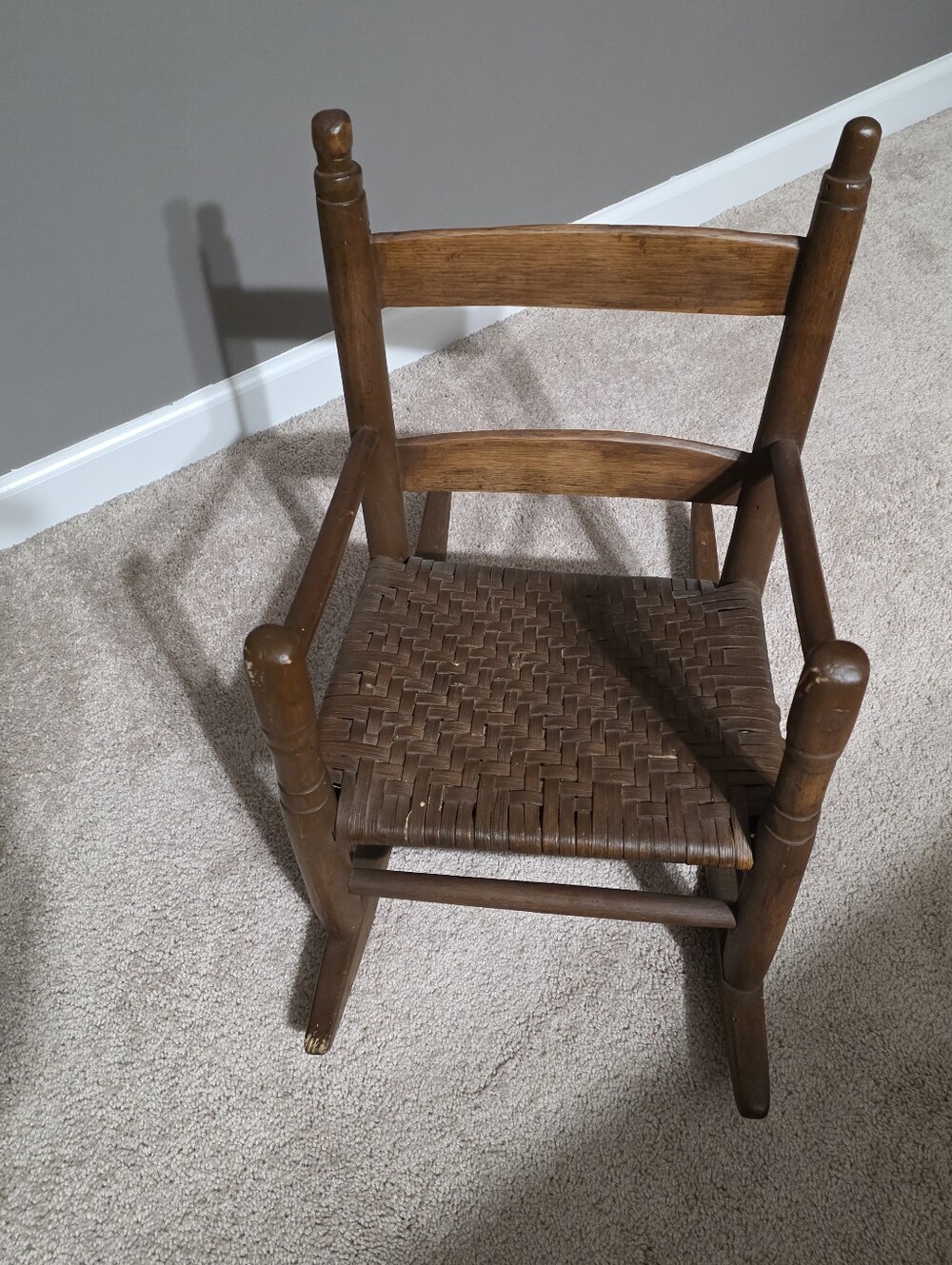 Wooden Children's Rocking Chair